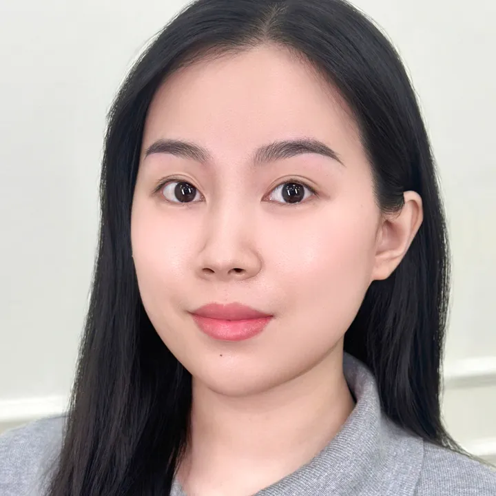 Fox Brows Shading — cả gương mặt — sau khi làm tại KIMLY