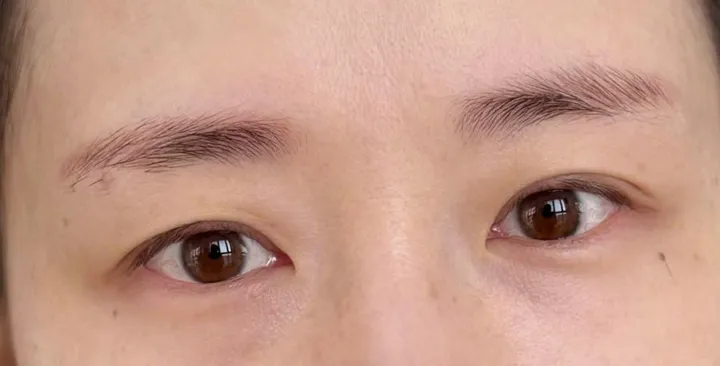 Phun hiệu ứng Makeup — trước khi làm tại KIMLY