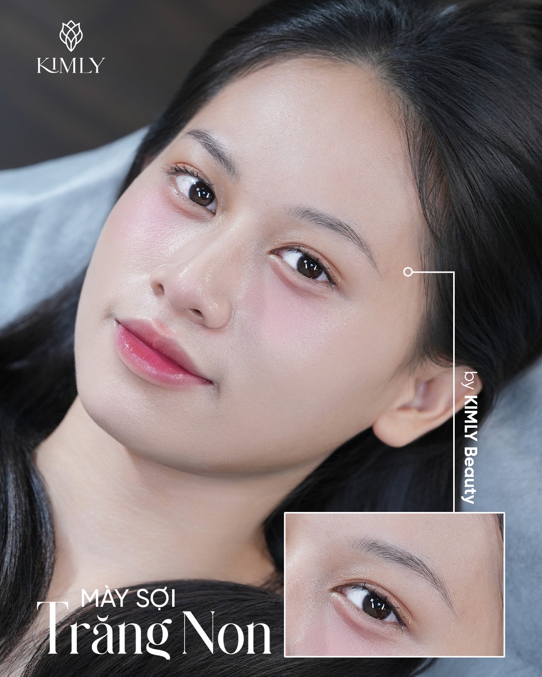 Mày sợi Trăng Non tại KIMLY